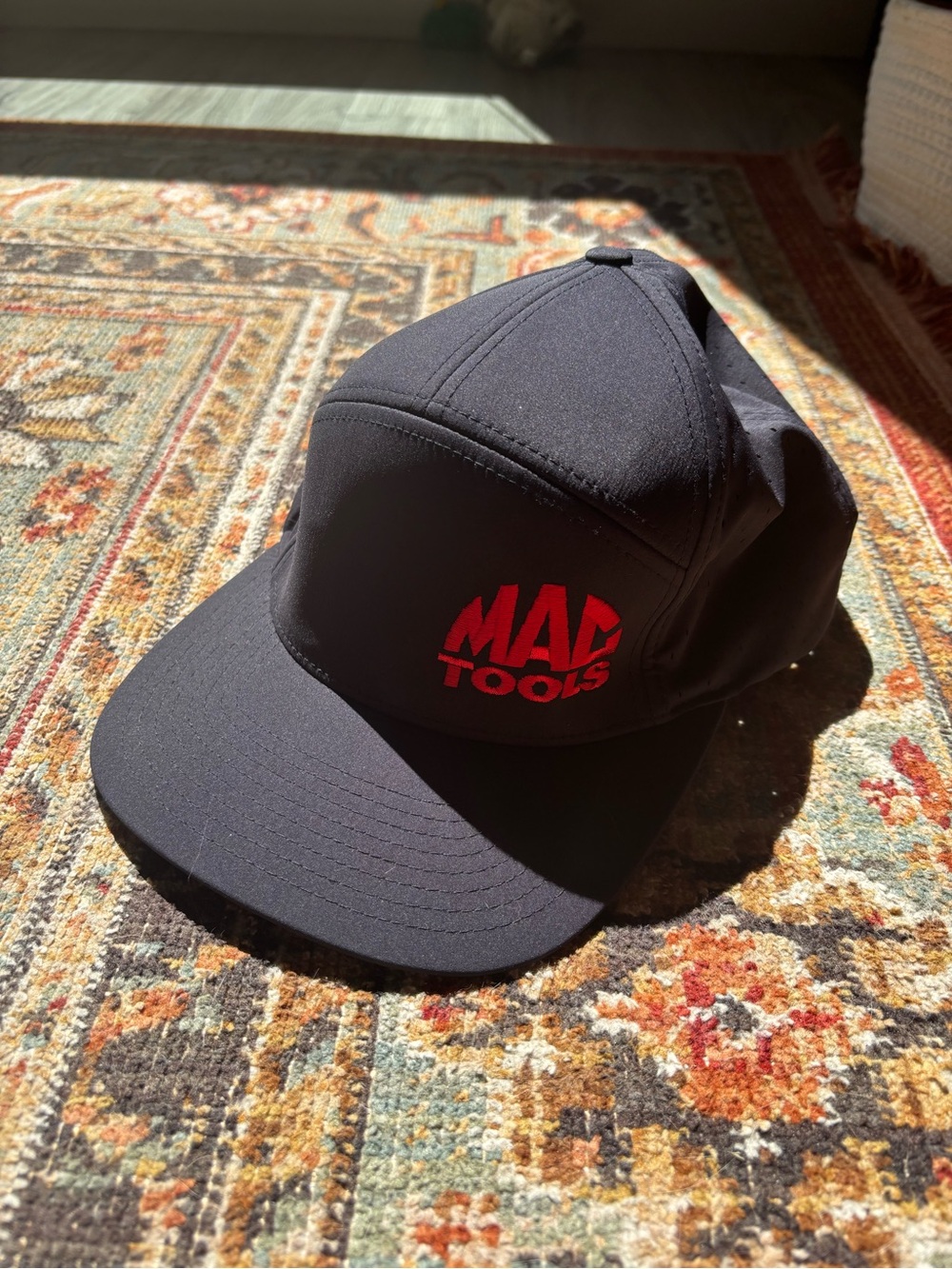 MAC Tools Black Hat with Red Logo